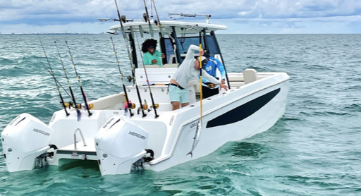 Aquila 28 Molokai Power Catamaran
