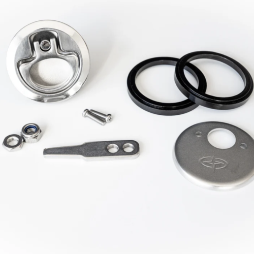 2.5" Compression Latch Non- Locking, Reversible Handle, Straight Cam Kit