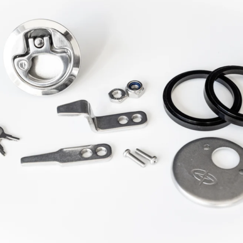 Compression Latch Locking, Reversible Handle, Cam Kit
