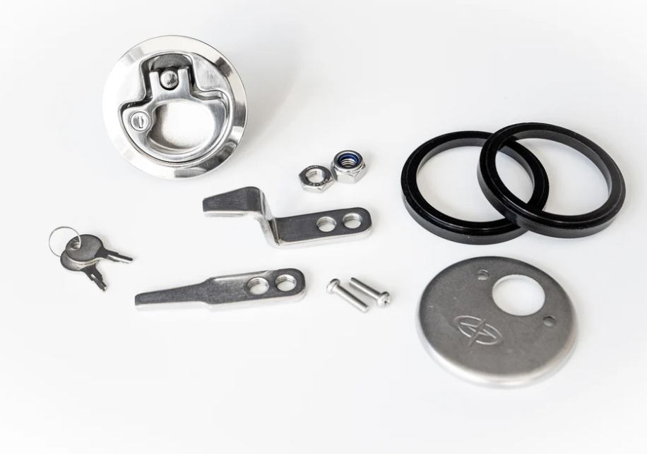 Compression Latch Locking, Reversible Handle, Cam Kit