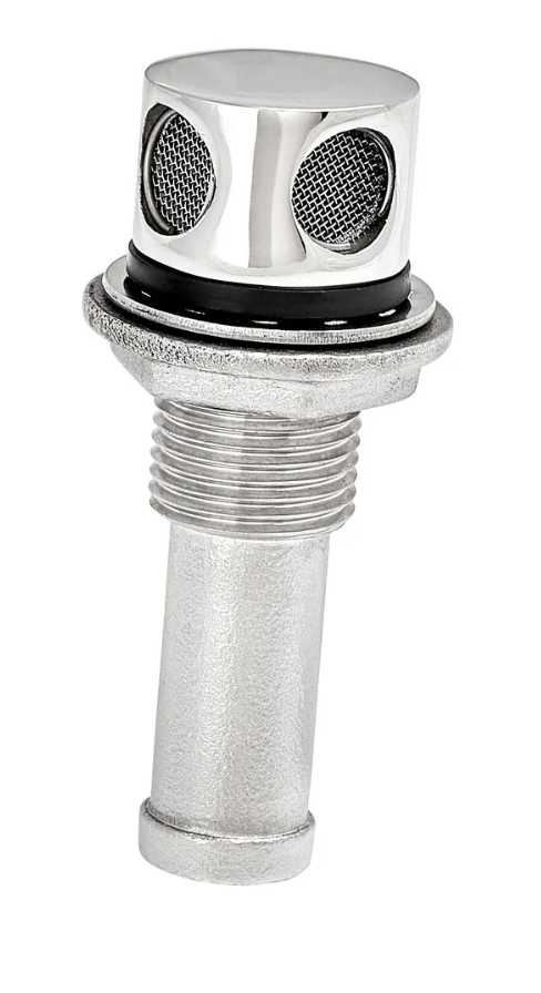 Fuel Vent Straight 1" X 5/8"